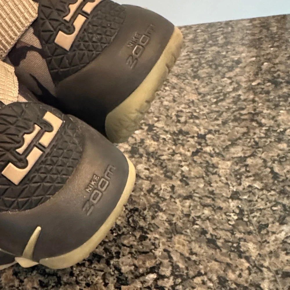 Nike LeBron Soldier High-Top Camo Sneakers EUC 6.5Y or 8 women’s